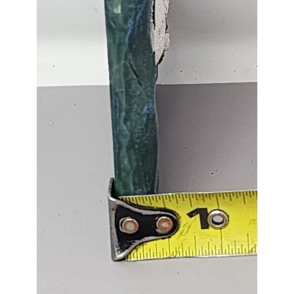 Christmas Holiday Snowman Collector Wall‎ Plaque With Rustic Leather Strap - Picture 7 of 7